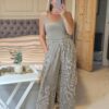 brown stripe trousers
