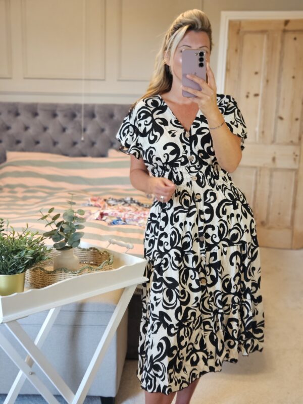 Midi dress black