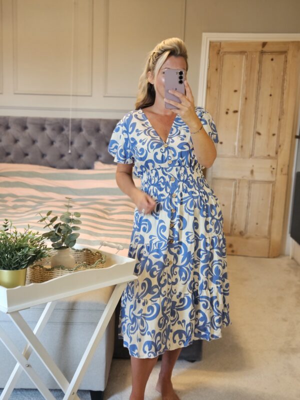Midi dress Blue