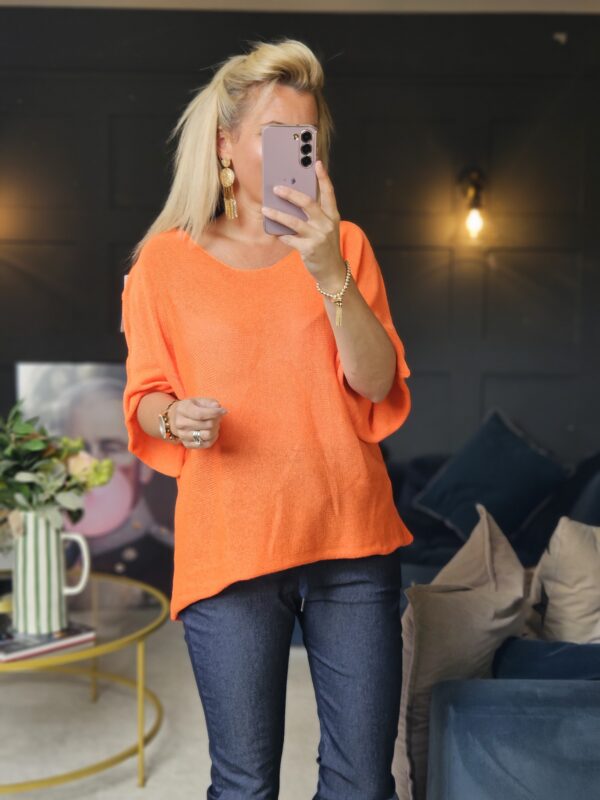 orange jumper