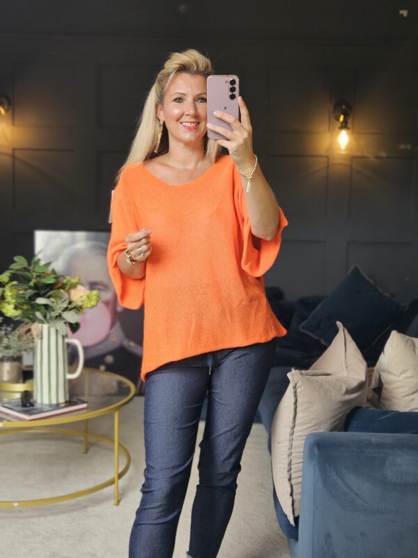 orange jumper