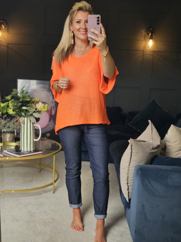 orange jumper