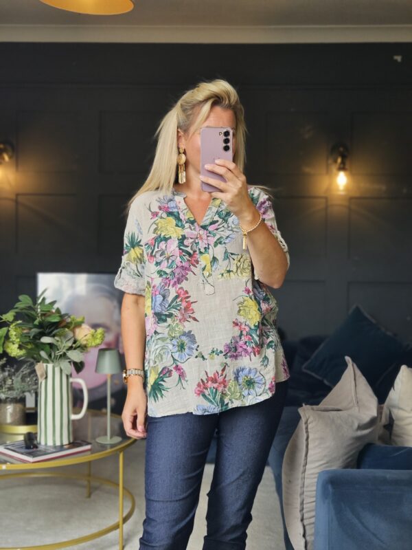 Azzurra top beige