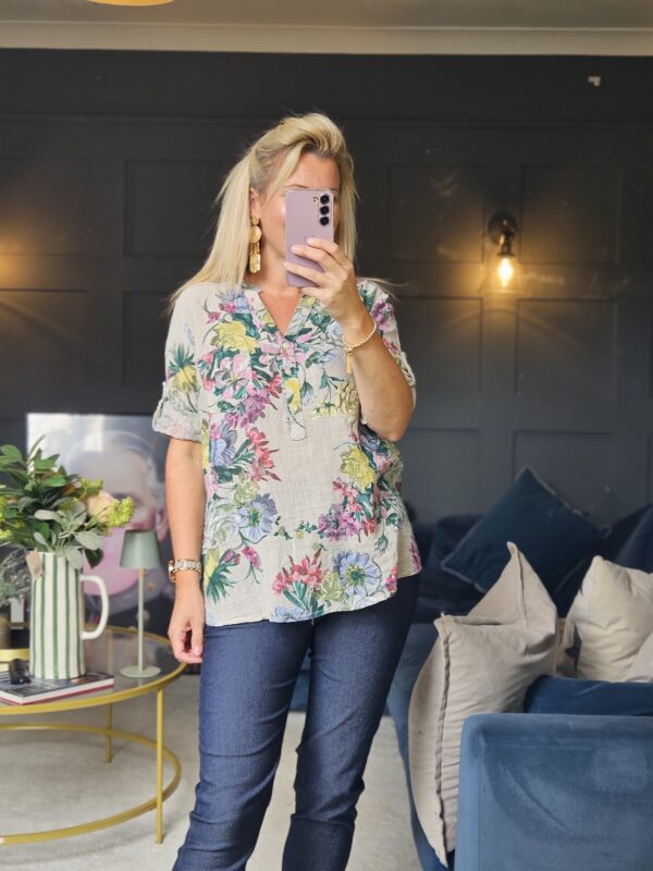 Azzurra top beige