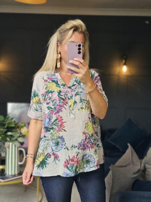 Azzurra top beige