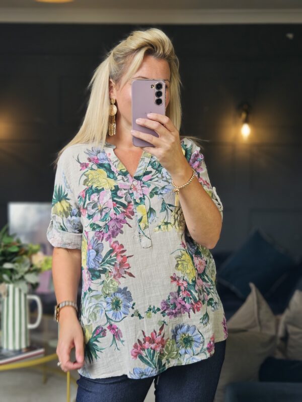 Azzurra top beige