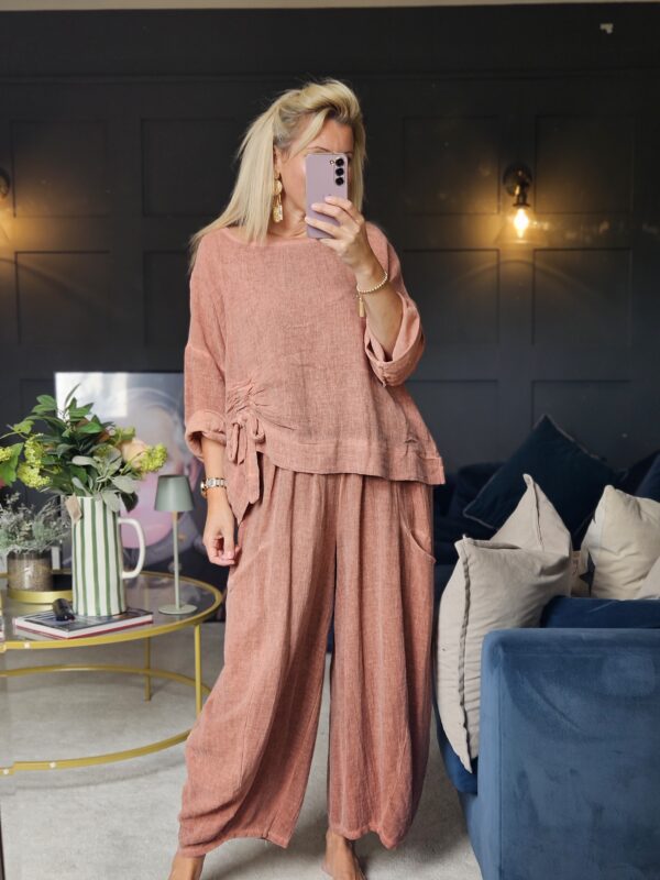 Maya trousers salmon