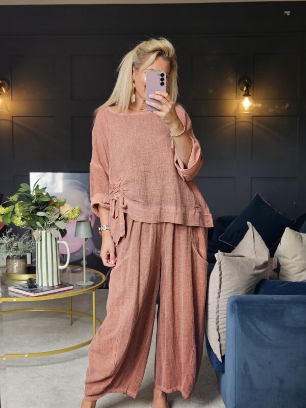 Maya trousers salmon