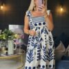 Giana dress Navy