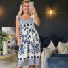 Giana dress Navy