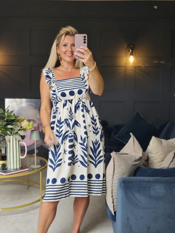 Giana dress Navy