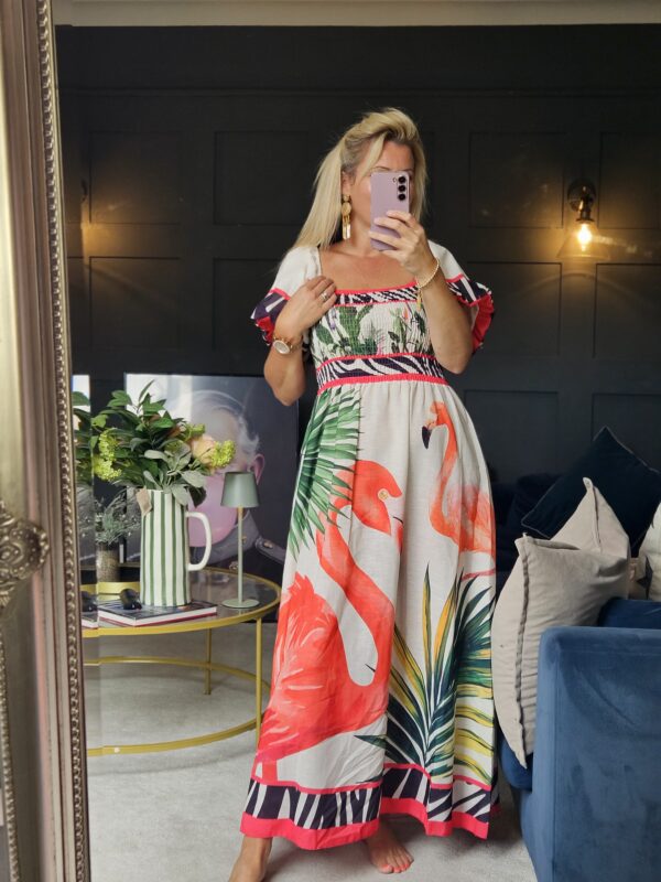Flamingo dress