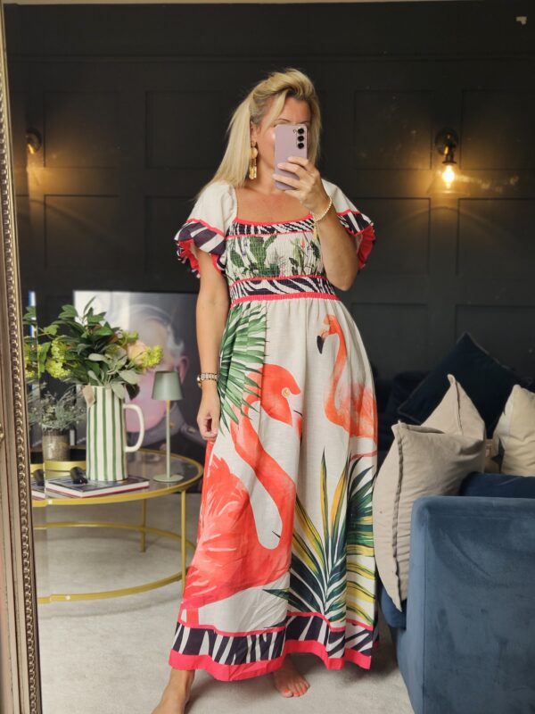 Flamingo dress