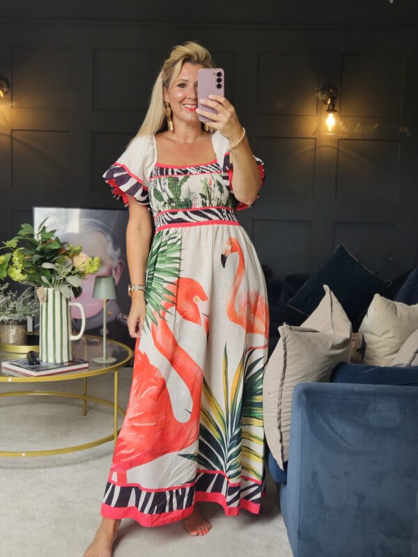 Flamingo dress