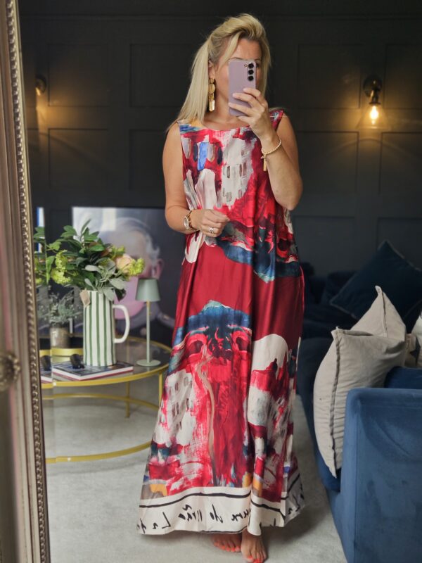 Alasssio dress red