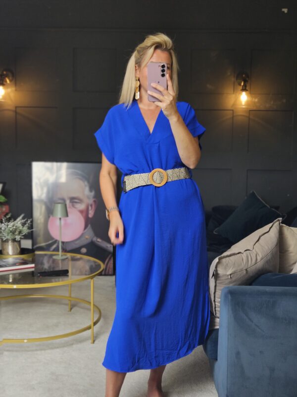 Cobalt blue dress