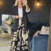 Black linen blazer