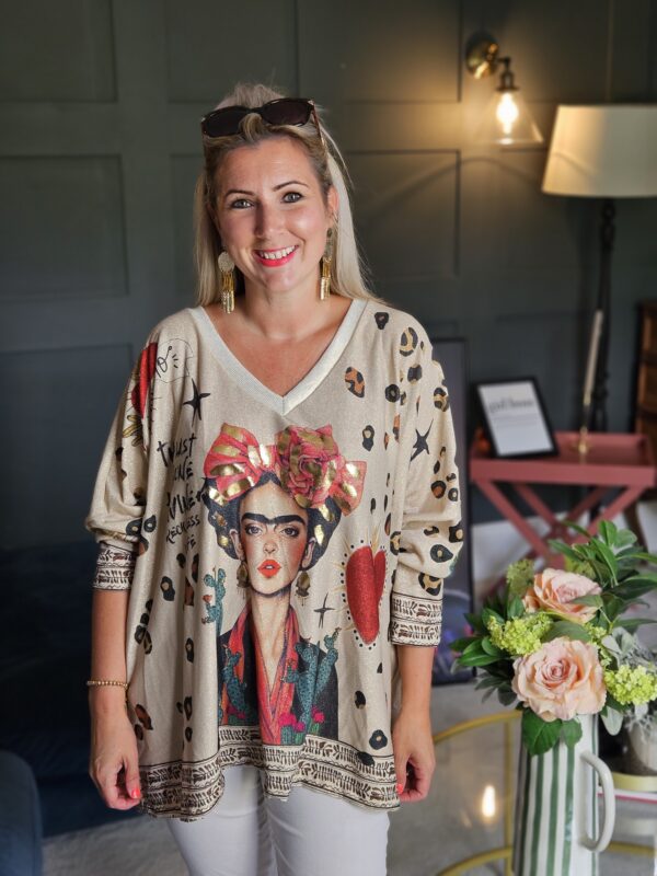 FRIDA TOP long sleeve