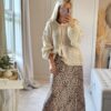 Gold button cardigan