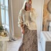 Gold button cardigan