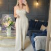 Beige jumpsuit