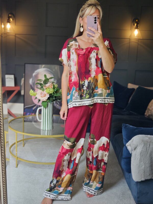 Red Amalfi coord
