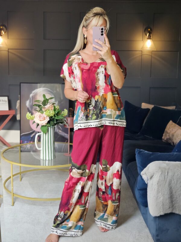Red Amalfi coord