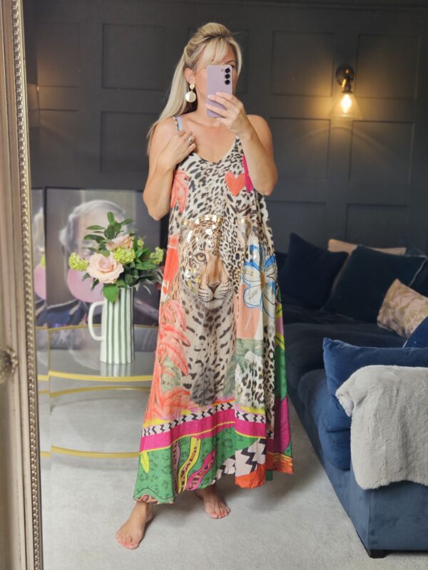 Tiger glitz dress