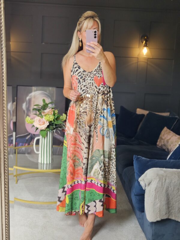 Tiger glitz dress