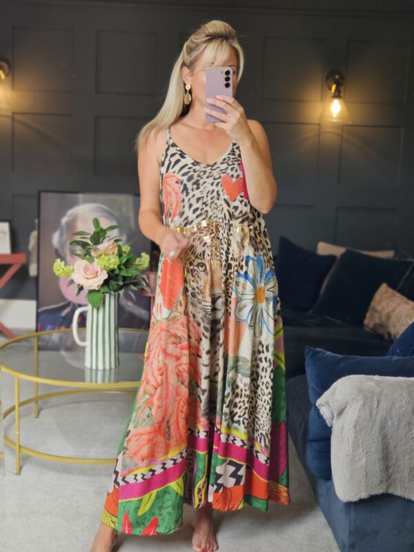 Tiger glitz dress