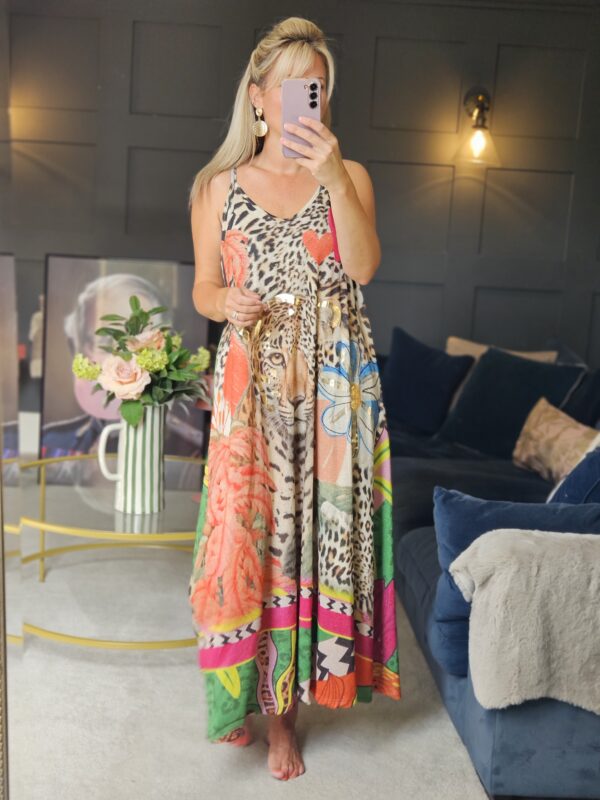 Tiger glitz dress