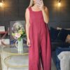 linen jumpsuit/dungaree Berry