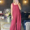 linen jumpsuit/dungaree Berry