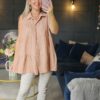linen sleeveless top