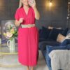 Belted dress
