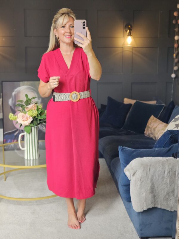 Belted dress