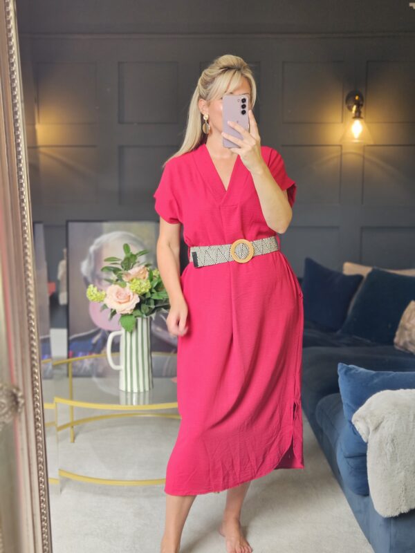 Belted dress