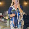 Amalfi long shirt blue