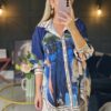 Amalfi long shirt blue