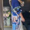 Amalfi long shirt blue