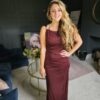Emilia dress berry