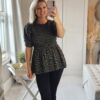 leopard top khaki