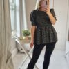 leopard top khaki